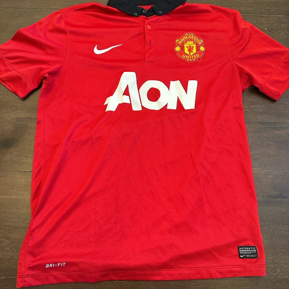 Nike Red Manchester United Men's Shirt